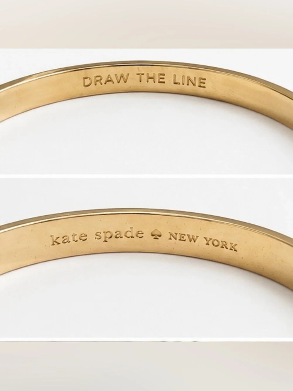 Kate Spade New York Enamel Bangle Bracelet Set EUC - Picture 5 of 7